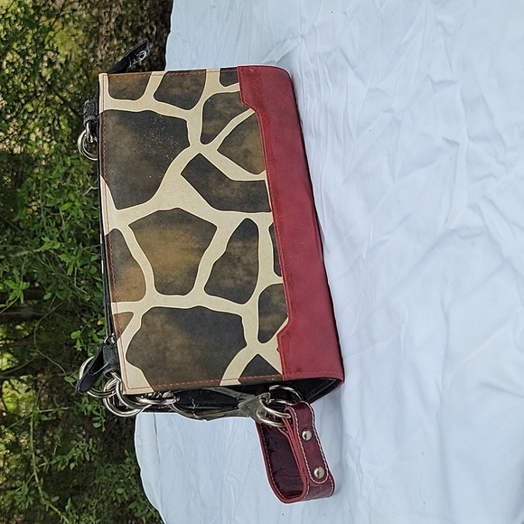 Interchangeable Miche Handbag Purse Shell Animal Giraffe - Picture 6 of 10